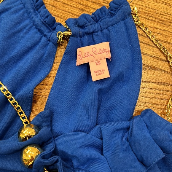 Lilly Pulitzer Inna Blue Maxi Dress, size XS - Picture 5 of 5